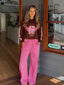 Racer Pants (Pink)