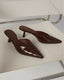 Adele Choc Patent Croc