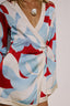 Amoree Long Sleeve Mini Dress - Amoree Red