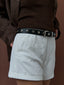 Linda Studded Western Belt in Black