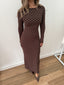 Elma Polka Dot Dress