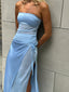 Ricky Midi Skirt - Baby Blue