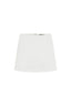 Vieno Fitted Mini Skort - White