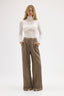 Sydney Jersey Pant - Taupe