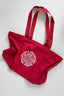 Spiral Canvas Tote - Red